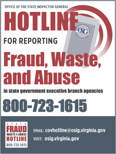 Fraud, Waste and Abuse Hotline